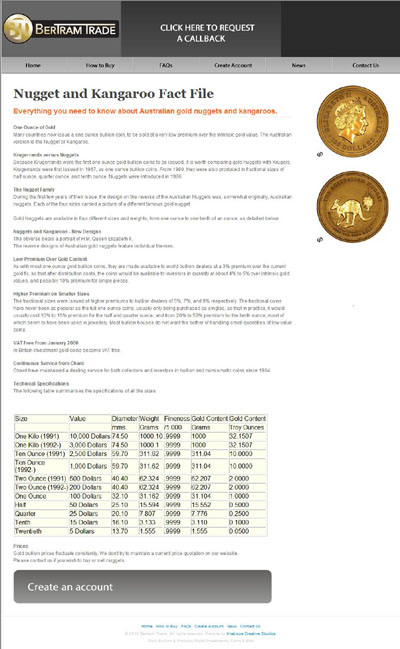 Bertram Trade's European Gold Coins Page
